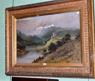 Lot 441 - Large Scottish scene oil on canvas