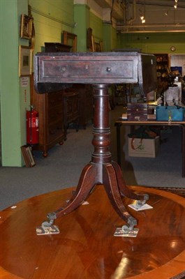 Lot 497 - A Regency mahogany patience table