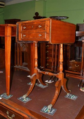 Lot 548 - A Regency rosewood patience table