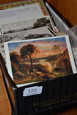 Lot 172 - A box of postcards