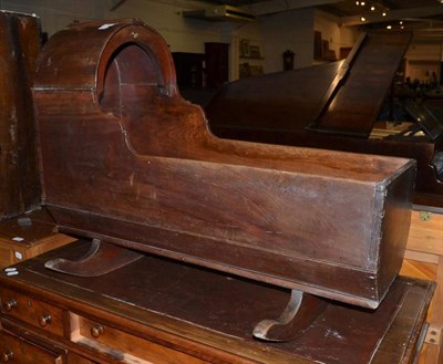 Lot 403 - A 19th century oak crib