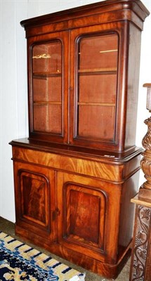 Lot 486 - Victorian mahogany bookcase