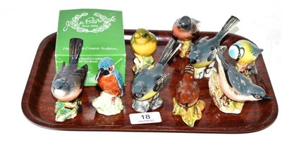 Lot 18 - Collection of Beswick bird ornaments