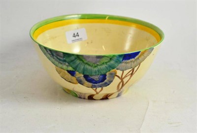 Lot 44 - A Clarice Cliff Bizarre fruit bowl