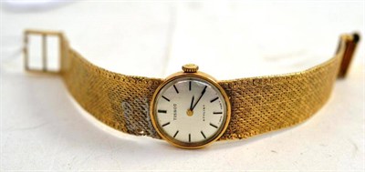 Lot 146 - A lady's gold watch