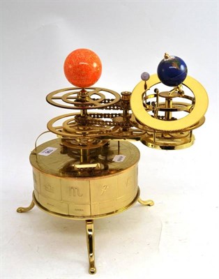 Lot 196 - A reproduction orrery