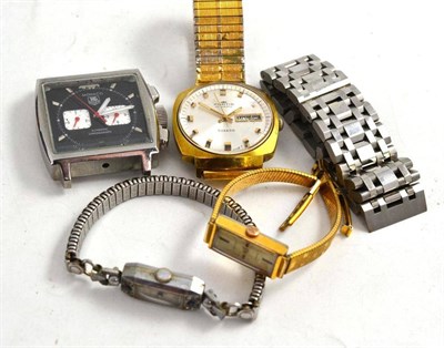 Lot 273 - Two gents wristwatches and two lady's wristwatches (4)