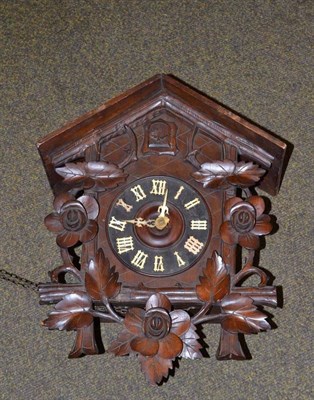 Lot 330 - A cuckoo wall clock