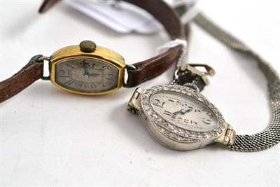 Lot 383 - Two lady's watches