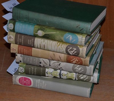 Lot 444 - The New Naturalist series, seven volumes (five first editions, six in dust wrappers)