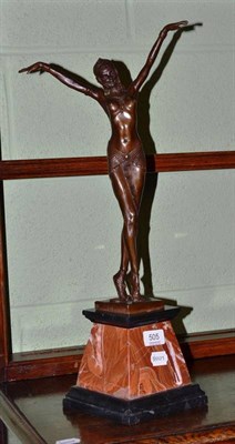 Lot 505 - Reproduction Art Deco figure