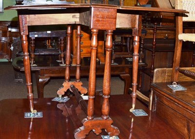 Lot 730 - Victorian walnut Sutherland table