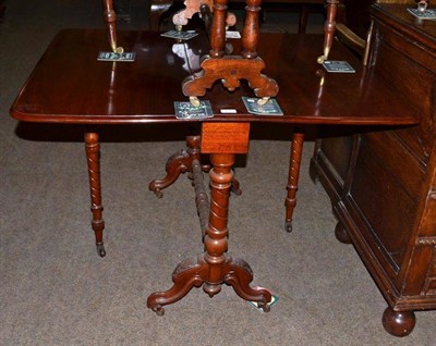 Lot 731 - Victorian walnut Sutherland table