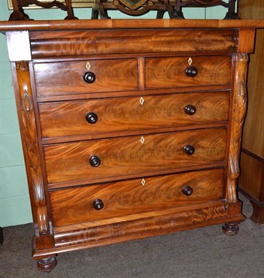 Lot 788 - Victorian mahogany lobby chest