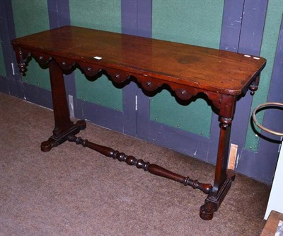 Lot 791 - Victorian mahogany side table