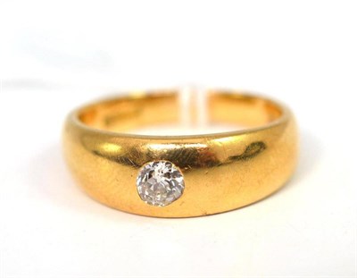 Lot 30 - A diamond solitaire ring