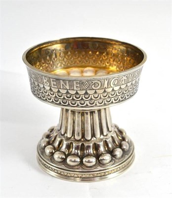 Lot 382 - A George V silver model of the Tudor Cup, Birmingham 1924