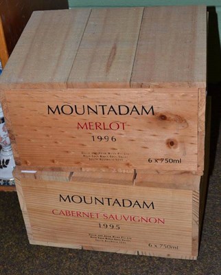 Lot 421 - Six bottles Mountadam Merlot, 1996 and six bottles Mountadam Cabernet Sauvignon, 1995