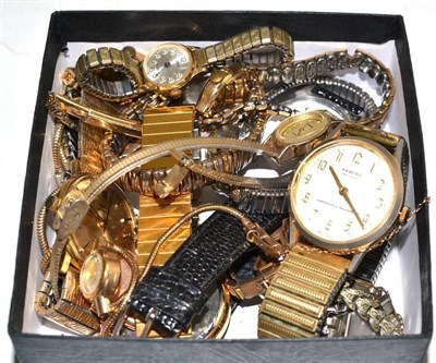 Lot 2 - Eleven various lady's wristwatches and four gentlemen's wristwatches