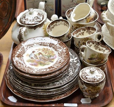 Lot 70 - Palissy ware tea set