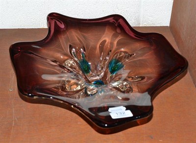 Lot 132 - A Murano glass bowl