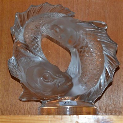 Lot 222 - Lalique Koi carp