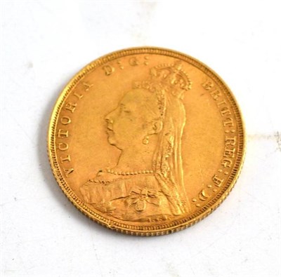 Lot 262 - Victoria veiled head sovereign 1891