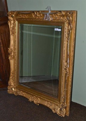 Lot 430 - A large 19th century gilt framed mirror