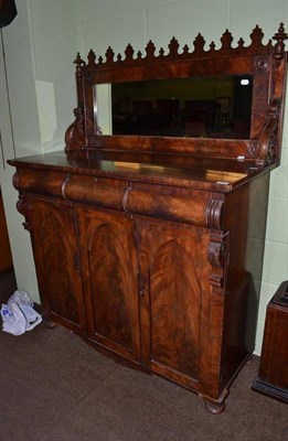 Lot 438 - Early Victorian mahogany chiffonier