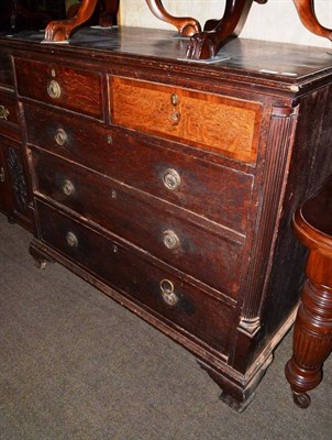 Lot 457 - Georgian chest of drawers