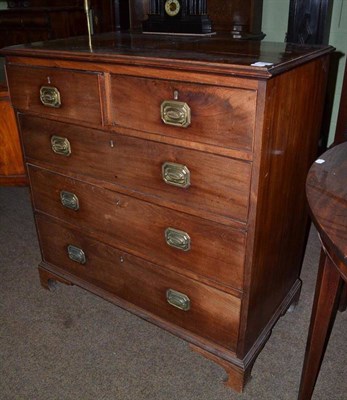 Lot 485 - Georgian mahogany chest