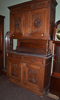 Lot 540 - 19th century French mahogany dresser