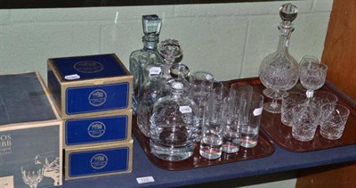 Lot 122 - Quantity of glassware including Thomas Webb etc