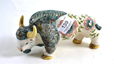 Lot 139 - Basil Matthews buffalo figure