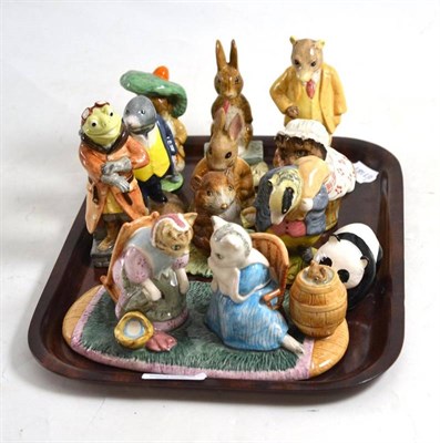 Lot 149 - Beswick Beatrix Potter and other story book figures (11)