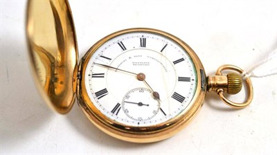 Lot 173 - 9ct gold pocket watch