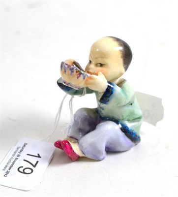 Lot 179 - A Worcester china figure '3073' by F Doughty