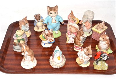 Lot 263 - Fifteen Royal Albert Beatrix Potter figures