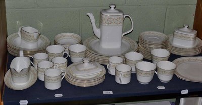 Lot 283 - Royal Doulton Paisley pattern tea, dinner and coffee service