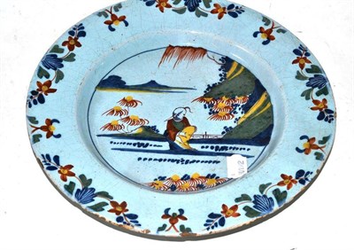 Lot 385 - A Lambeth Delft charger