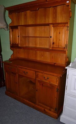 Lot 470 - Pine Welsh dresser