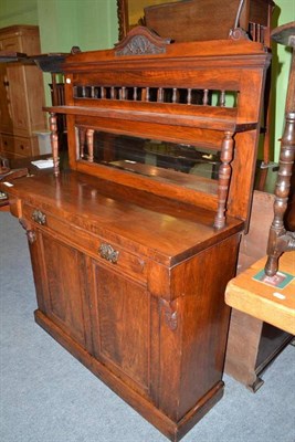 Lot 485 - Late Victorian walnut chiffonier