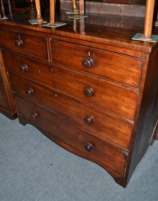 Lot 491 - Victorian mahogany chest of drawers