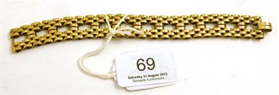 Lot 69 - 9ct gold bracelet