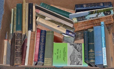 Lot 199 - A small collection of Derbyshire books, 19th and 20th century, Peak District etc