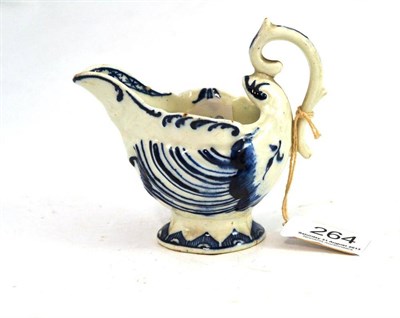 Lot 264 - Chelsea ewer shaped cream jug