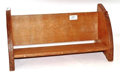 Lot 281 - A Mouseman book trough