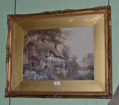 Lot 495 - A watercolour signed J Hughes Clayton