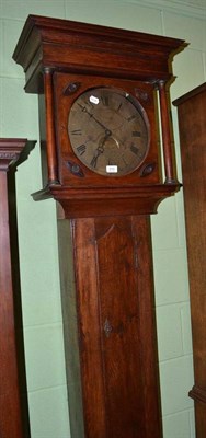 Lot 510 - Robotham longcase clock (some damage to case)