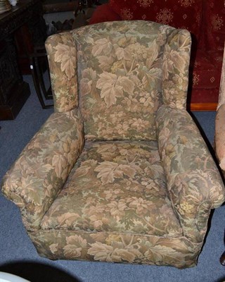 Lot 576 - Club armchair